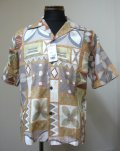 Urban Hawaiianアロハシャツ半袖-Brown