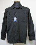 BLUCOブルコ　 OL-109 STANDERD WORK SHIRTS L/S ワークシャツ -BLACK