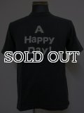 UES(ウエス)A HAPPY DAY!ハッピーデイ半袖Tシャツ651410-ブラック 