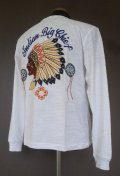 Indian Beads Chief Indian L/S -White