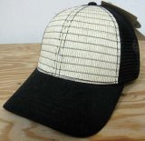 画像: BRONER　ストローメッシュCAP-Black 