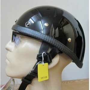 画像: JACKSUN'S(ジャックサンズ)EAGLE NOBELTY HELMET-HI GLOSS BLACK 