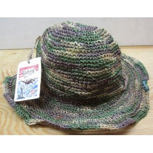 画像: GOHEMP(ゴーヘンプ) HILAND HAT - MIX GREEN