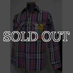 画像: ウェアハウス(WAREHOUSE)Lot 3095 FLANNEL SHIRTS B柄 ONE WASH【送料無料】 