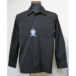 画像: BLUCOブルコ　 OL-109 STANDERD WORK SHIRTS L/S ワークシャツ -BLACK