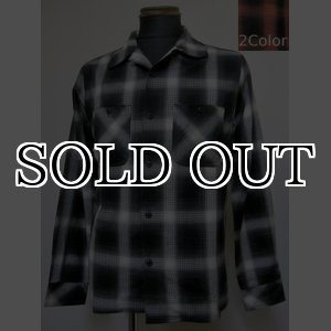 画像: FUCT(ファクト) FUCT SSDD OMBRE CHECK SHIRT 6307開襟長袖シャツ【送料無料】 