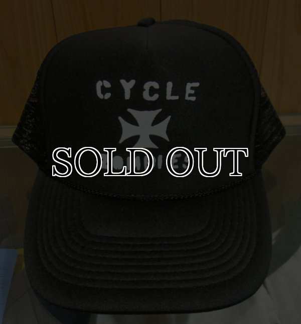 画像1: CycleZombiesサイクルゾンビーズIRON CROSS TRUCKER HAT