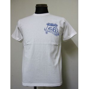 画像: スマートスパイス(SmartSpice)ルート66半袖TEEシャツ-WHITE  