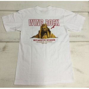 画像: ウイングロック(Wingrock)No.020　ROCKFACE半袖TEEシャツ・ロングスリーブ‐WHITE-Mサイズ