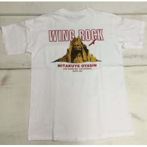 画像: ウイングロック(Wingrock)No.022　ROCKFACE半袖TEEシャツ・ロングスリーブ‐WHITE-Mサイズ