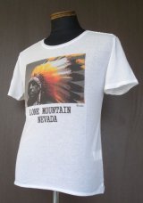 画像: Burden LoneMountain Tee -White