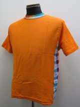 画像: Bear Tyedye リンガーTee - Orange