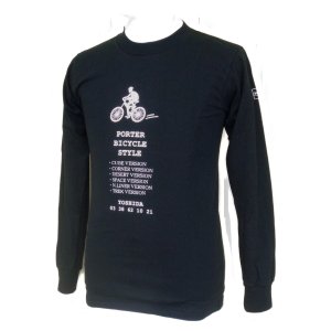 画像: Porter Bicycle Style L/S Tee Black