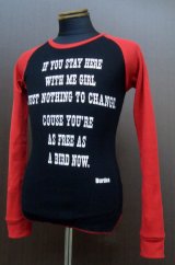 画像: Burden Sentence Thermal  L/S -Black/Red