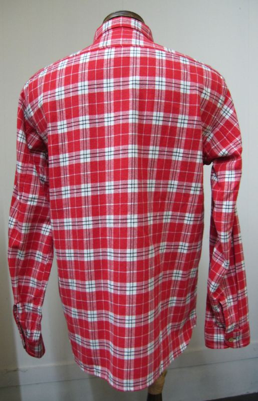画像: ハナレイ(Hanalei) Flannel Check L/S Work Shirts - Red 