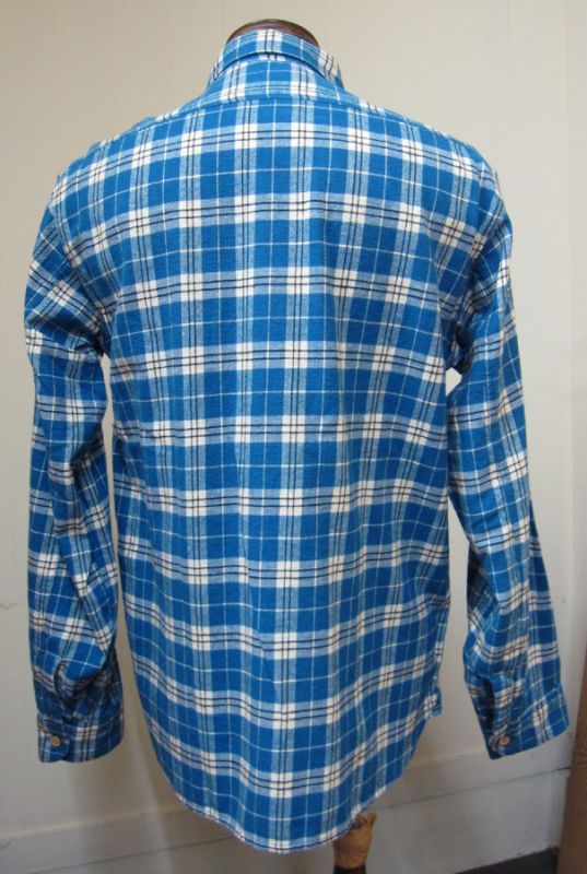 画像: ハナレイ(Hanalei) Flannel Check L/S Work Shirts - Blue 