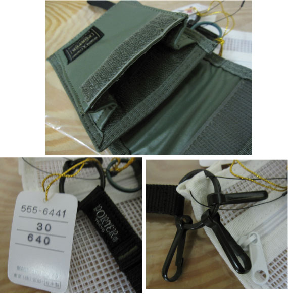 画像: 吉田カバン・Porter(ポーター) 財布 カプセルシリーズ（縦二つ折りタイプ） -Olive  