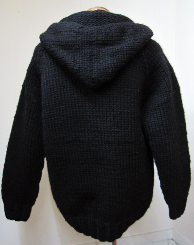 画像: CANADIAN SWEATER -ZIPUP HOOD-JACKET -BLACK【送料無料】