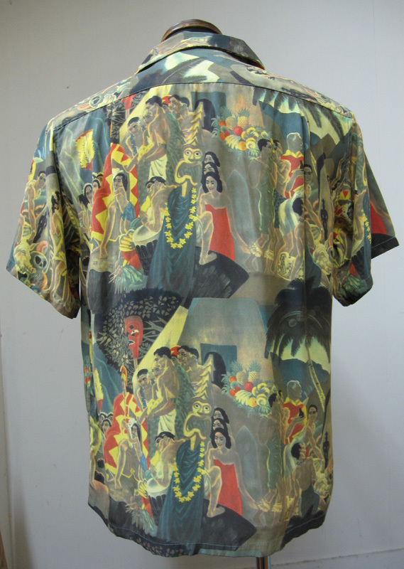 画像: DENIME(ドゥニーム) カメハメハ・ハワイアン半袖シャツ