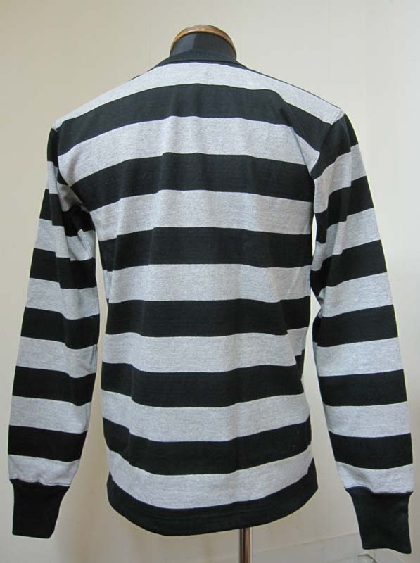 画像: ウエストライド(WESTRIDE)BORDER L/S TEE ボーダー長袖 -BLK/H.GRY