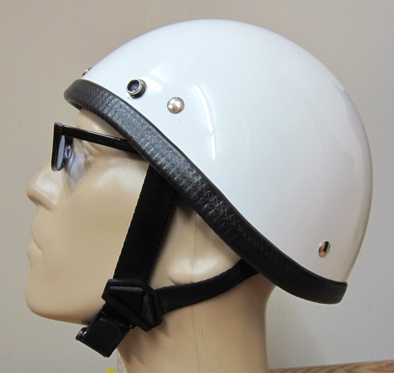 画像1: JACKSUN'S(ジャックサンズ)SMOKEY NOBELTY HELMET-WHITE