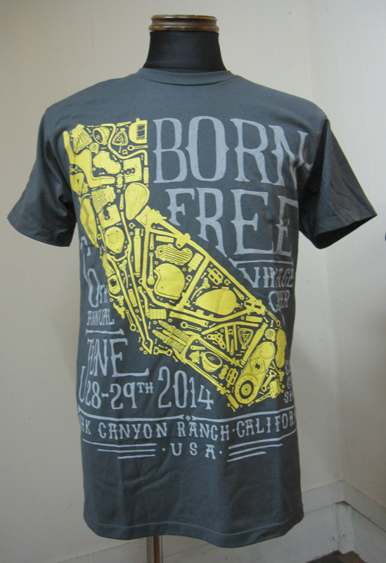 画像1: BORN FREE6 TシャツDESIGNED by VNM