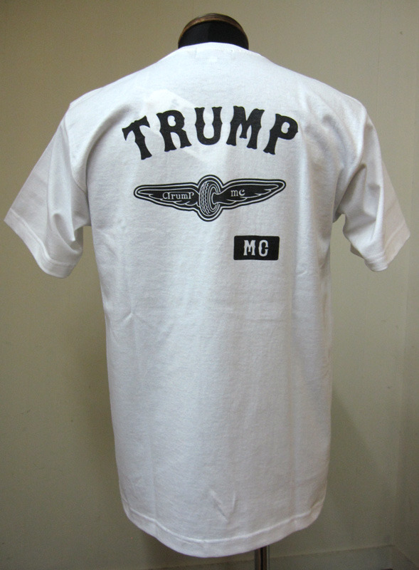 画像: TRUMP　MC(トランプ) WING WHEEL　半袖TEEシャツ-WHITE 