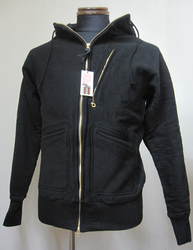 ウエストライド(WESTRIDE)無地FULL ZIP HOODIEフルジップスウェット