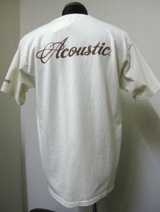 画像: ACOUSTIC(アコースティック)インディアンパイプ半袖TEEシャツ-BEIGE