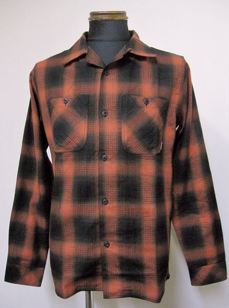 画像: FUCT(ファクト) FUCT SSDD OMBRE CHECK SHIRT 6307開襟長袖シャツ【送料無料】 