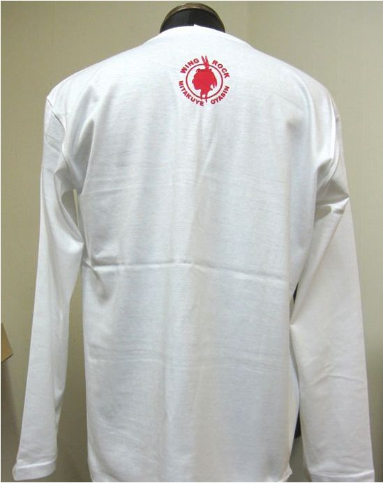 画像2: ウイングロック(Wingrock) 25周年 No.006　長袖TEEシャツ・ロングスリーブ-WHITE‐