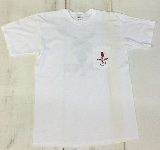画像2: ウイングロック(Wingrock)No.028　EAGLE　半袖TEEシャツ　イーグルバックプリント‐WHITE