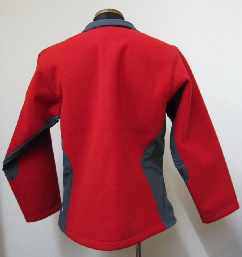 画像:  Rivers West　Deadstock Fleece Jacket - Red【送料無料】