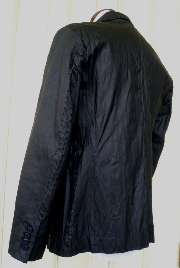 画像: NOYET Pig Leather Jacket Black