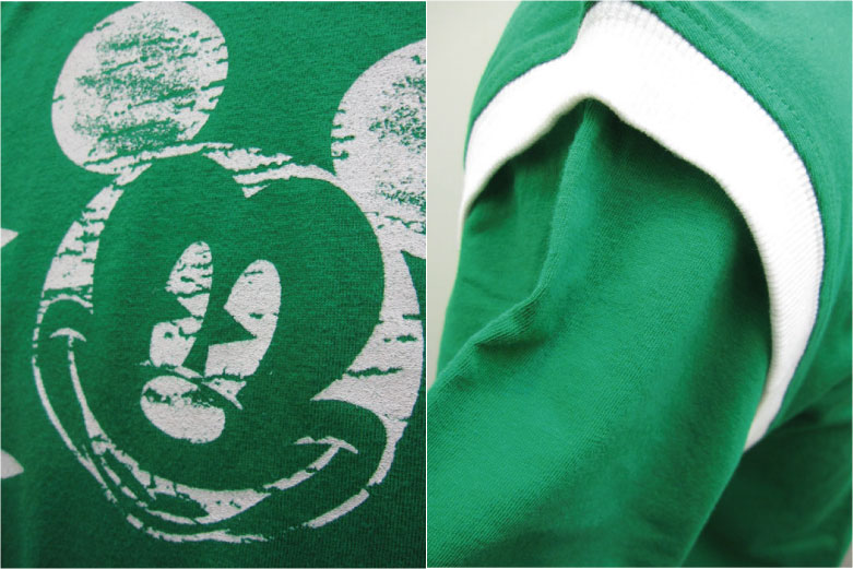 画像: INK ミッキーTOKYO Tee - Green