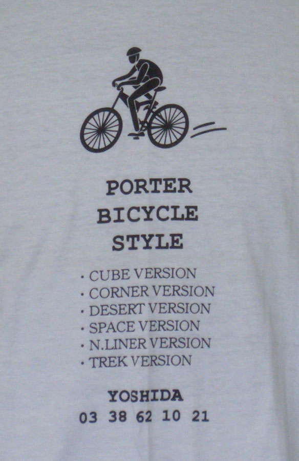 画像: Porter Bicycle Style L/S Tee White 